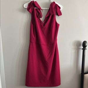 Elegant Pink Sleeveless Dress